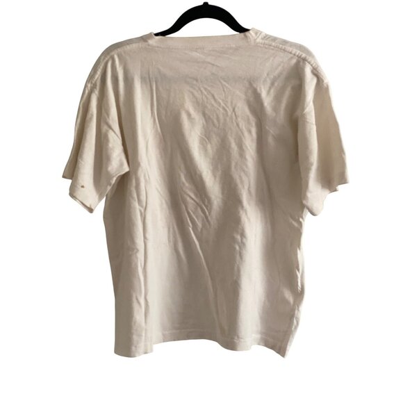 VTG Schultz Snoopy Tee T Shirt White Joe Cool Peanuts New York NY Big Apple M - Picture 3 of 9